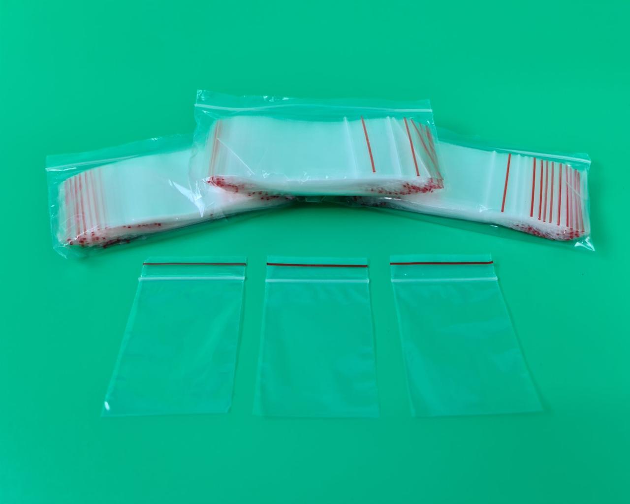 Пакет з замком zipp 6x8 польські(100шт) (1 пач.)