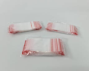 Пакет з замком zipp 6x8 польські(100шт) (1 пач.), фото 4