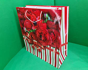 Паперовий подарунковий пакет розмір 47x52x20 12шт./уп.