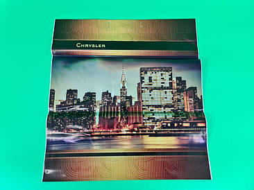 Пакет-сумка 40х45 з пластиковою ручкою "Крайслер" без ручки (10 шт)