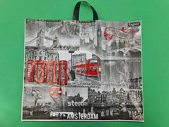 Пакет/петлевий (60*50+5) "Лондон" ХВГ (25 шт.), фото 1