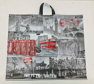 Пакет/петлевий (60*50+5) "Лондон" ХВГ (25 шт.), фото 2