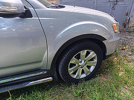 Накладки на арки для Mitsubishi Outlander 2006-2012рр. ABS-пластик чорні (4 шт)