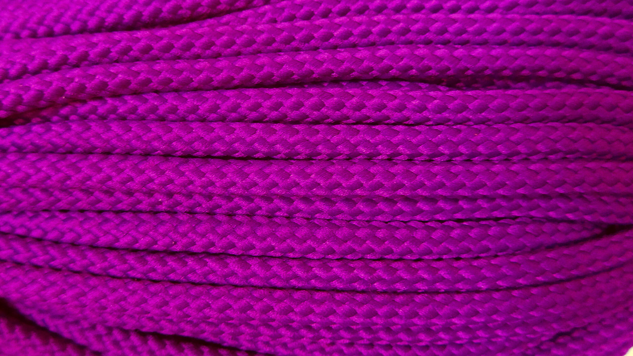 Шнур п/е 5 мм фіолетовий, фото 1