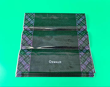 Поліетиленовий пакет з пластиковою ручкою "Освальд" без ручки (10 шт), фото 2