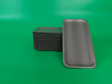 Підкладка із спіненого полістиролу розмір 270*136*15 "ТR-055" чорний (450 шт)