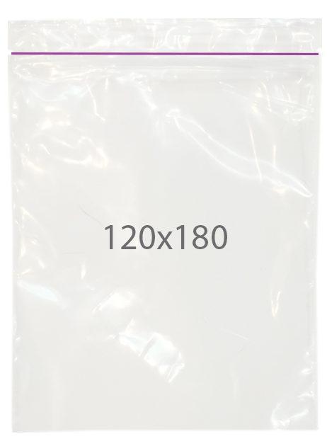 Пакет з замком Zip-lock 12х18 (100шт) (1 пач.)