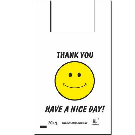 Пакет Майка п/е (30х50) "Комсерв" Nice day (250 шт.), фото 1