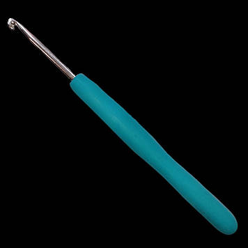 Гачок для в'язання із силіконовою ручкою 4,0 мм