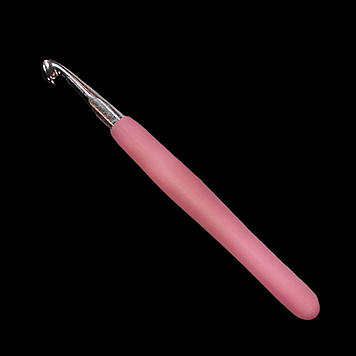 Гачок для в'язання із силіконовою ручкою 8,0 мм