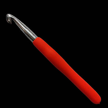 Гачок для в'язання із силіконовою ручкою 9,0 мм