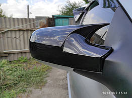 Кришки дзеркал BMW-style Niken для Renault Clio III 2005-2012 рр. ABS-пластик (2 шт)