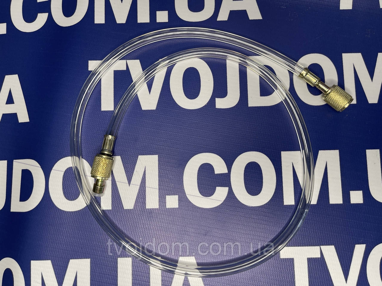 Заправний шланг прозорий ТС-588 (90 см) R 22,12,134,404,600а (1/4 -1/4 SAE)