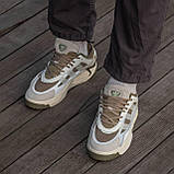 Чоловічі кросівки Adidas Niteball v2 White/Olive, фото 8