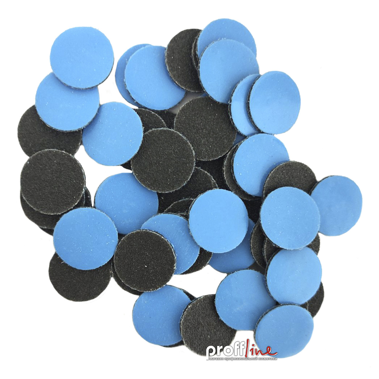 Змінні файли для педикюрного диска En'joy на піні (розмір М) 20 мм 100 грит, фото 1