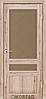 Двері міжкімнатні Корфад/ KORFAD CL-05 Дуб тобакко (скло бронза з малюнком М1/М2), фото 2