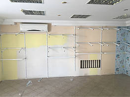 Профиль рейка. Перемычка. Вешало для одежды. Полкодержатели на полу :)