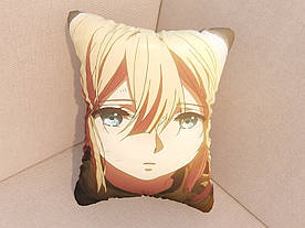 Подушка з фотопринтом аніме Вайолет Евергарден 35 х 50 см