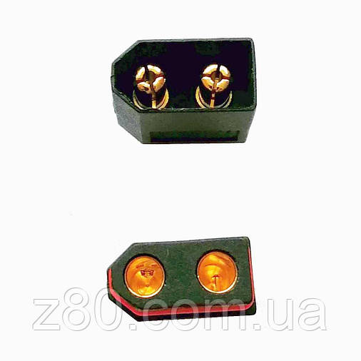 Силовий роз'єм XT60W (тато+мама) вологозахищений, фото 2