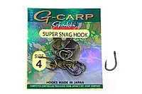 Крючки Gamakatsu G-Carp Super Snag №6 (10шт/уп)