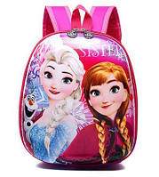 Розовый рюкзак Frozen 28x26x10 см, Школьный рюкзак Холодное сердце, Сумка с принтом Эльзы из Холодного сердца,