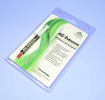 Паста термопровідна Extreme 3g 6.0Вт/м.К шприц-3гр AG CHE1589