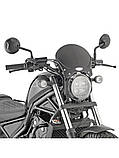 Тоноване вітрове скло Givi 140S для мотоцикла Honda CMX 500 Rebel (20-)[монтаж в комплекті]., фото 4