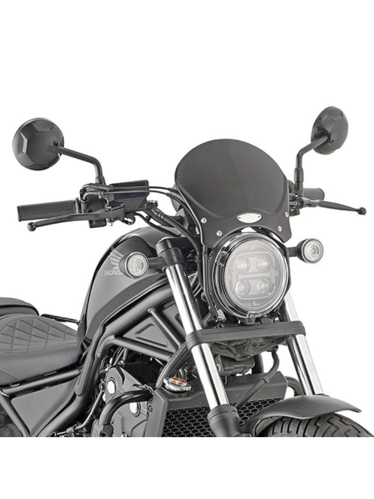 Тонированное ветровое стекло Givi 140S для мотоцикла Honda CMX 500 Rebel (20-)[монтаж в комплекте]. - фото 3 - id-p1923718035