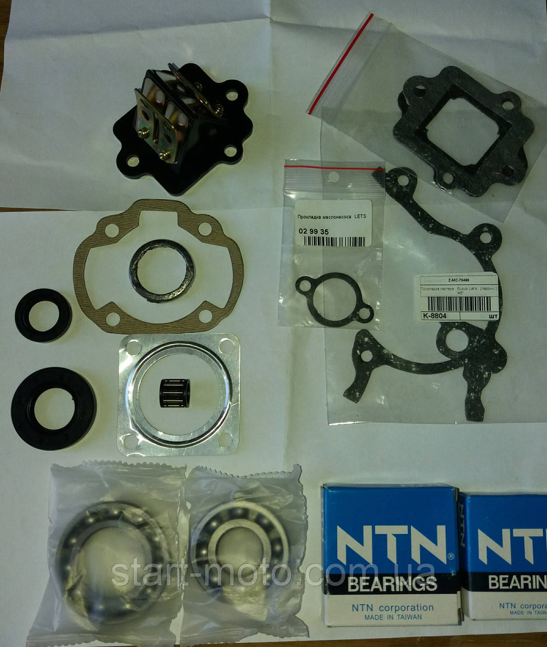 Suzuki 50 LETS 1/2/3/STREET Magic/ZZ INCH UP SPORT Подшипники