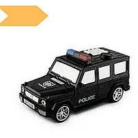 Сейф детский "Машина полиции Гелендваген" 2106-1 (24) черная (MER-15007_502)