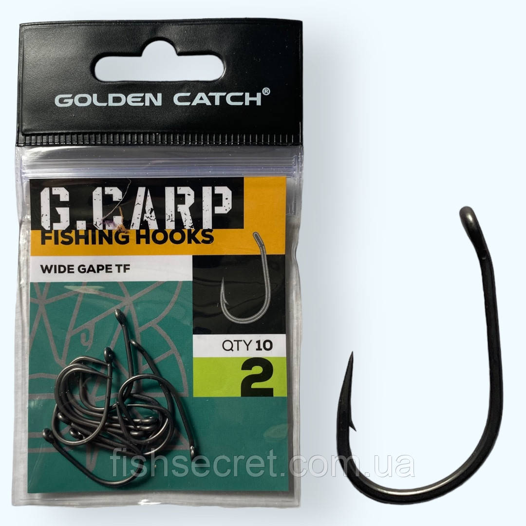 Гачок GC G.Carp Wide Gape TF 2 (10шт.), фото 1