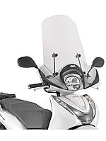 Ветровое стекло Givi для мотоцикла Honda SH Mode 125 (21-) прозрачное для установки требуется крепление A1193A