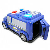 Сейф дитячий "Машина поліції" XPRO 589-13B (24) синя (MER-14755_439), фото 3