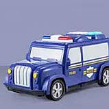 Сейф дитячий "Машина поліції" XPRO 589-13B (24) синя (MER-14755_439), фото 6