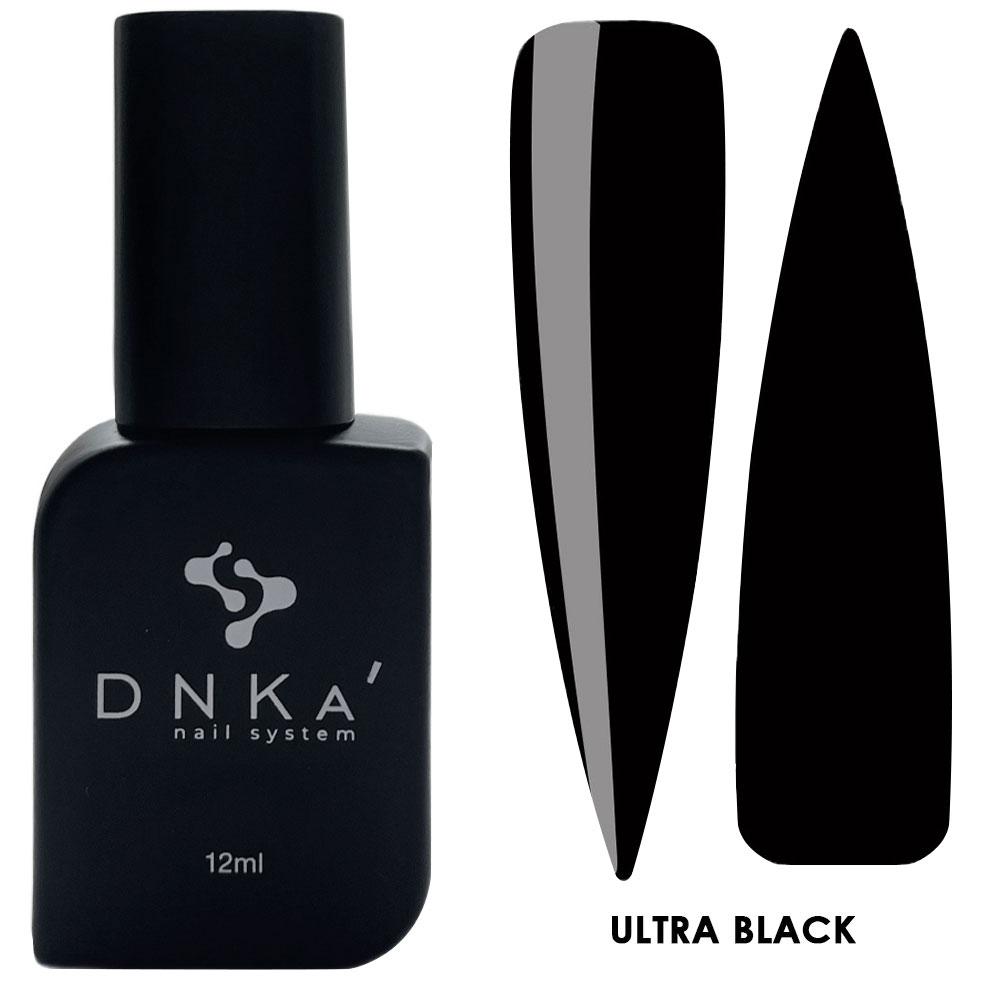 Гель-лак чорний DNKa' Gel Polish ULTRA BLACK, 12 мл