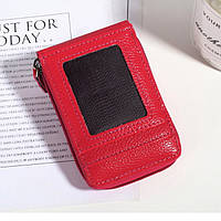 Компактний гаманець для карток/візиток з екошкіри Рожевий - Business Wallet