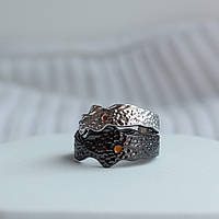 Безразмерные кольца для двоих влюбленных из стали "Corals"