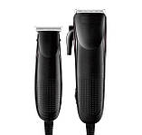 Професійна машинка триммер для стрижки волосся з насадками 2 в 1 XRPO VGR-023 чорна (41240-023_721), фото 4