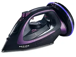 Бездротова парова праска Mozano Ultimate Smooth 2600 Вт фіолетового кольору