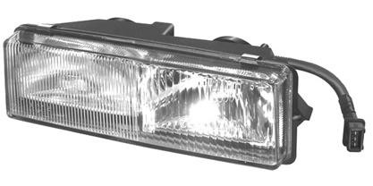 Фара протитумана DAF СF, XF, LF (без рамки)