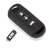 Силіконовий чохол на смарт-ключ Mazda 3 кнопки, фото 2