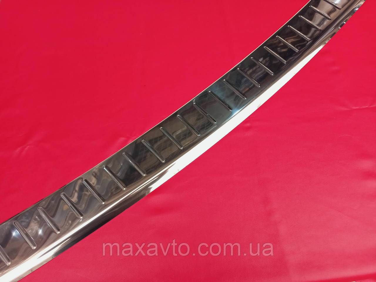 Накладка на задний бампер Mitsubishi Outlander 2012-2014, фото 1