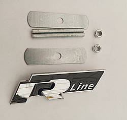 Емблема R-Line 88*28 мм в решітку