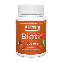 Биотин Biotin Biotus 300 мкг 100 таблеток DM, код: 7289513