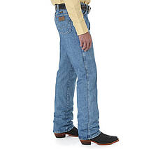Джинси чоловічі Wrangler 0936ATW Slim Fit Antique Blue, фото 5