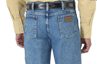 Джинси чоловічі Wrangler 0936ATW Slim Fit Antique Blue, фото 6