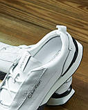 Кросівки Чоловічі Шкіряні Білі, фото 5