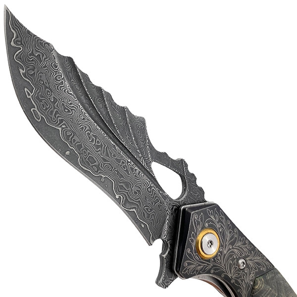 Ніж Damascus Wood JX001