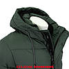 Куртка чоловіча BLACK VINYL (зимова) C23-2230C ОЛИВКОВИЙ 100% поліестер. Утеплювач: Біо пух 56(Р), фото 4