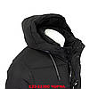 Куртка чоловіча BLACK VINYL (зимова) C23-2230C ЧОРНА 100% поліестер. Утеплювач: Біо пух 56(Р), фото 4